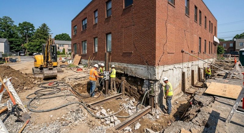 Foundation Repair in East Providence, RI