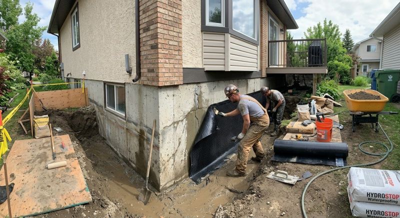 Basement Foundation Repair in East Taunton, MA