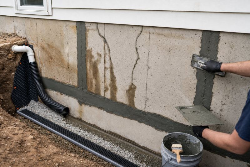 Basement Foundation Repair in Norton, MA