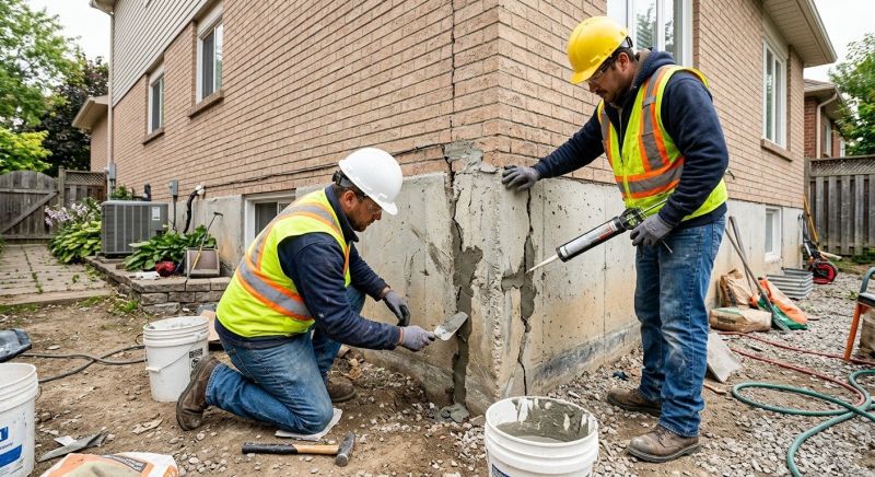Building Foundation Repair in Bellingham, MA