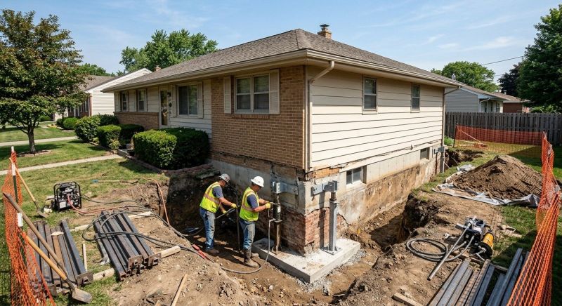 Building Foundation Repair in Bellingham, MA