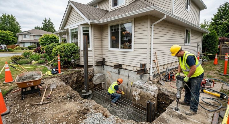 Building Foundation Repair in Lakeville, MA