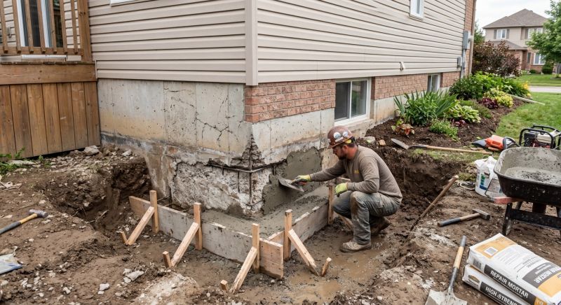 Building Foundation Repair in South Walpole, MA