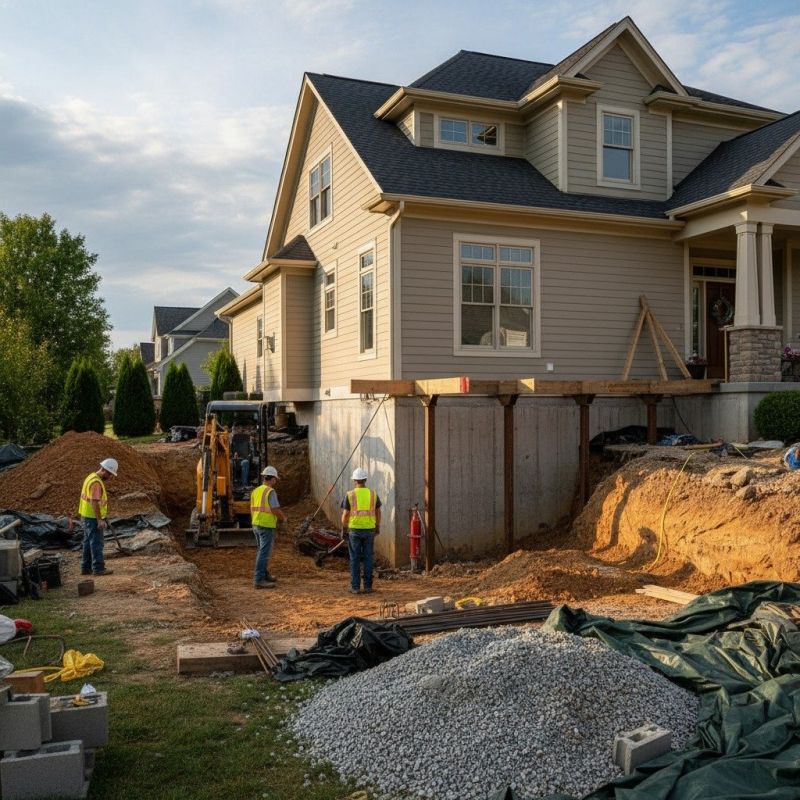 Building Foundation Repair in Walpole, MA