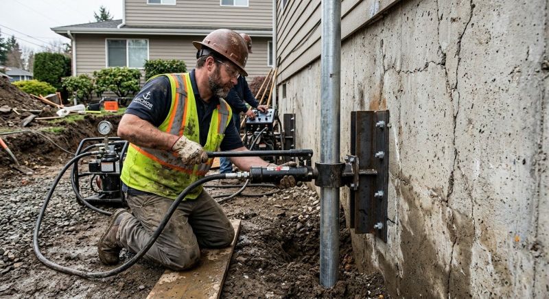 Concrete Foundation Leveling in Pawtucket, RI