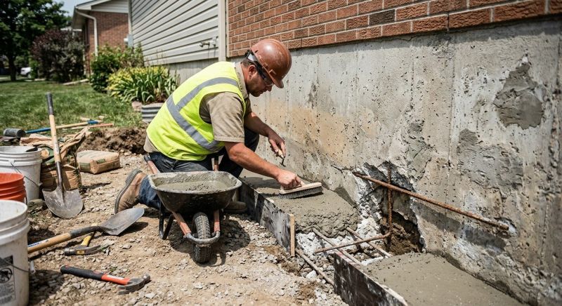 Concrete Foundation Repair in North Dartmouth, MA