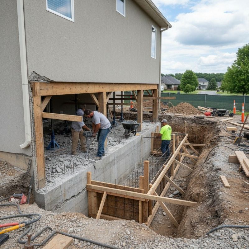 Concrete Foundation Repair in Walpole, MA