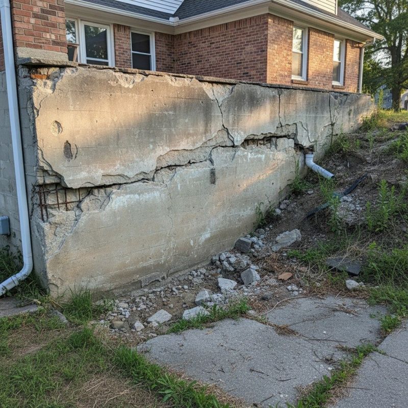 Cracked Foundation Repair in Millis, MA