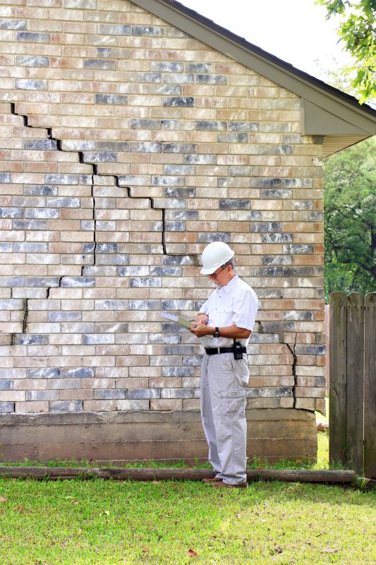 Cracked Foundation Repair in West Greenwich, RI