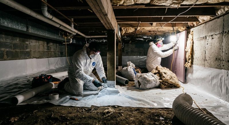 Crawl Space Leveling in East Providence, RI