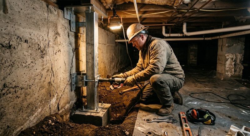 Crawlspace Foundation Repair in East Providence, RI