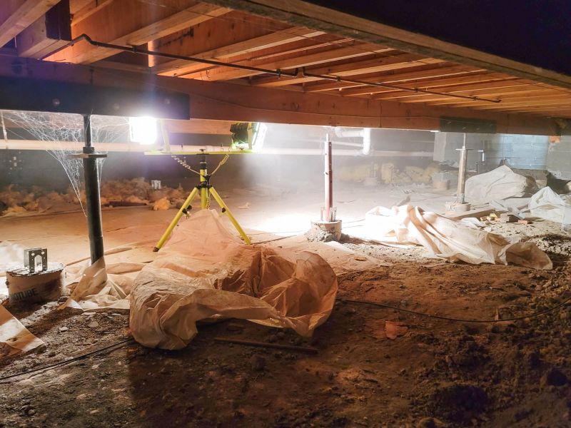 Crawlspace Foundation Repair in Walpole, MA