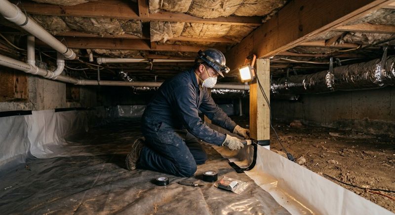 Crawlspace Repair in East Providence, RI