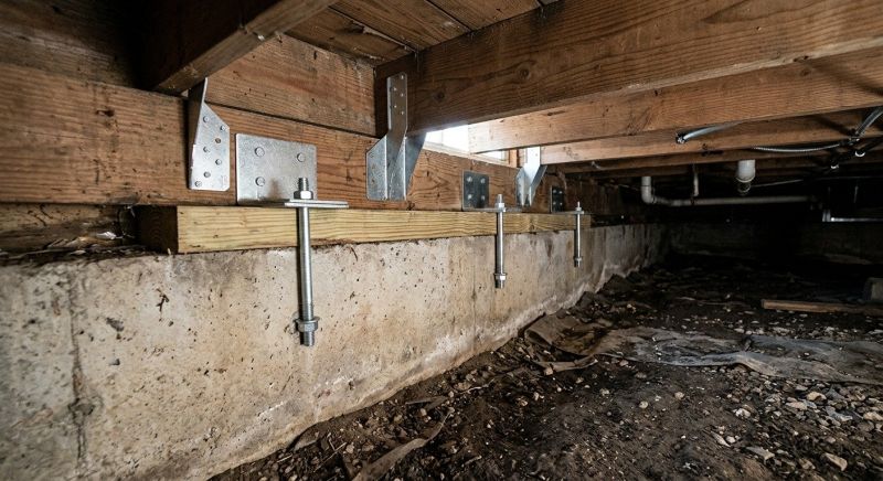 Crawlspace Structural Repair in East Providence, RI
