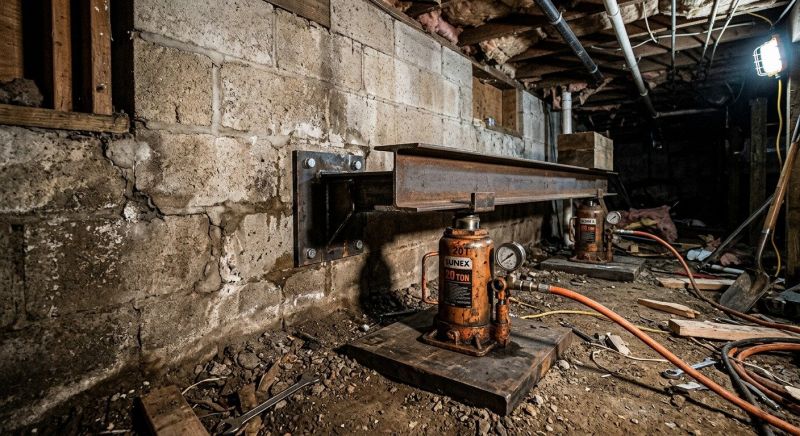 Foundation Jacking in Mansfield, MA