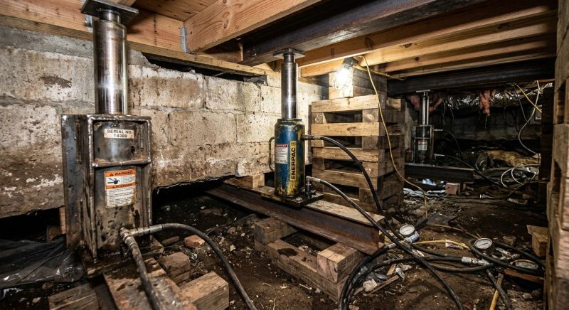 Foundation Jacking in Providence, RI