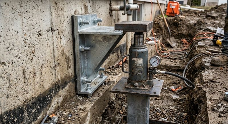 Foundation Jacking in Walpole, MA