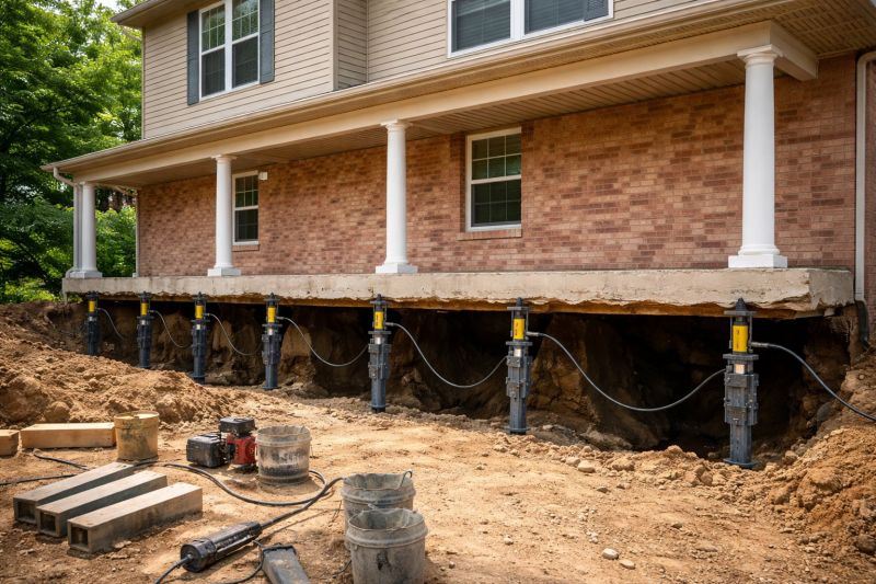 Foundation Jacking in West Bridgewater, MA