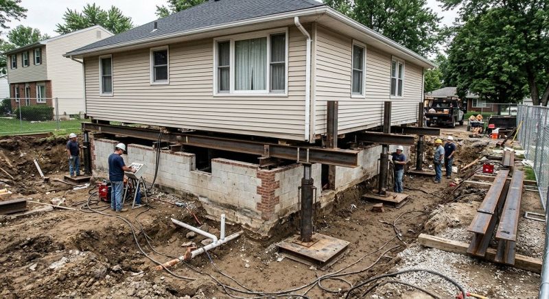 Foundation Lifting in Pawtucket, RI
