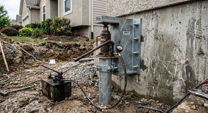 Foundation Pier Leveling in East Providence, RI