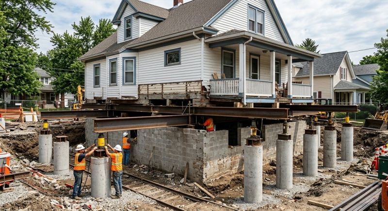 Foundation Raising in Norton, MA