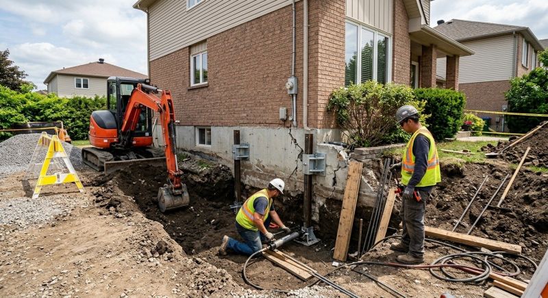 Foundation Repair in Oakland, RI