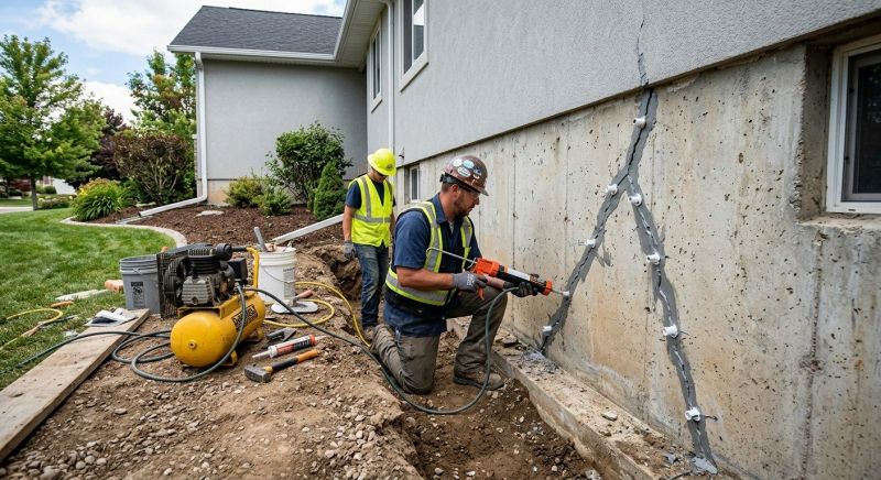 Foundation Repair in Oakland, RI