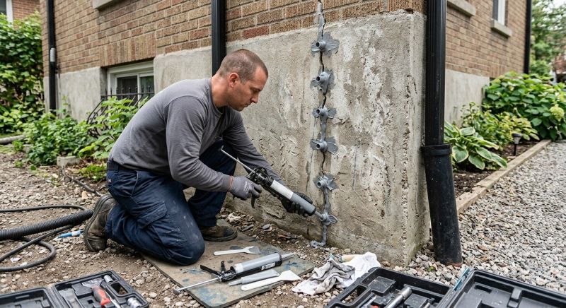 Foundation Repair in Westport, MA