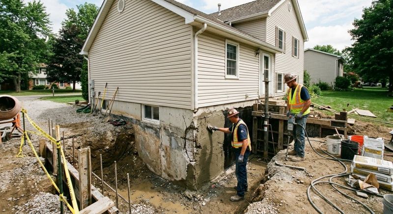 Foundation Restoration in East Providence, RI