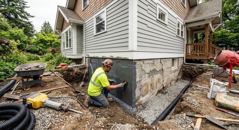 Foundation Restoration in East Providence, RI
