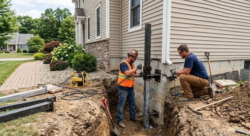 Foundation Stabilizing in Barrington, RI