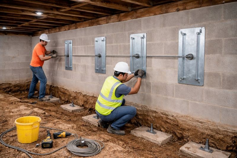 Foundation Stabilizing in Chepachet, RI
