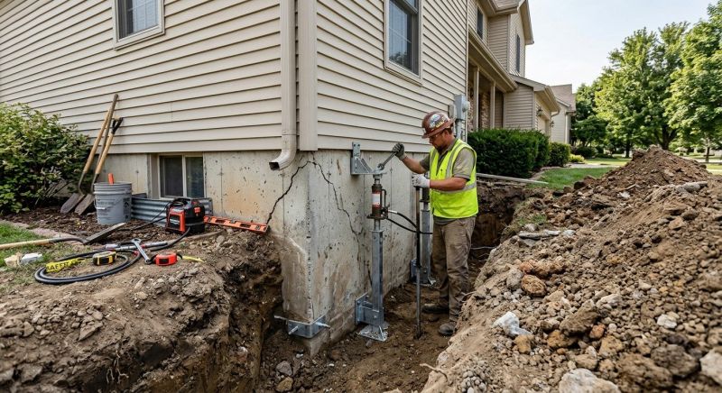 Foundation Stabilizing in Exeter, RI
