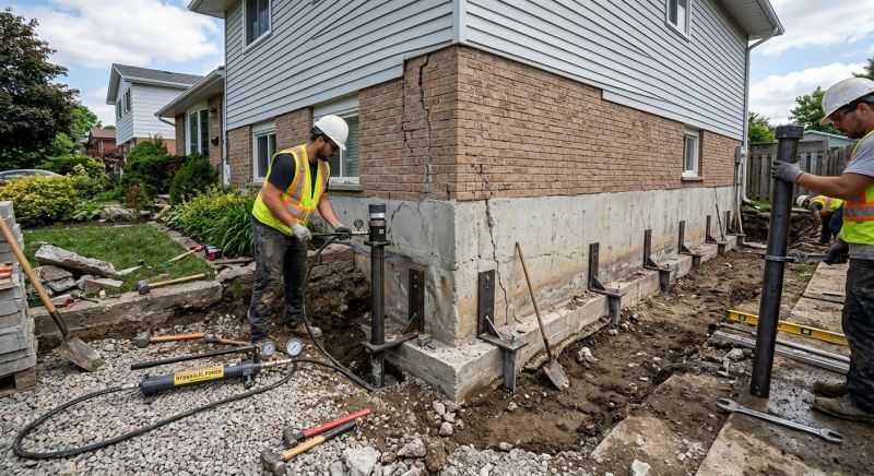 Foundation Stabilizing in North Attleboro, MA