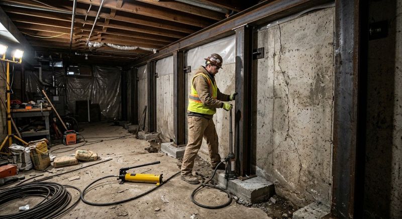 Foundation Stabilizing in North Scituate, RI