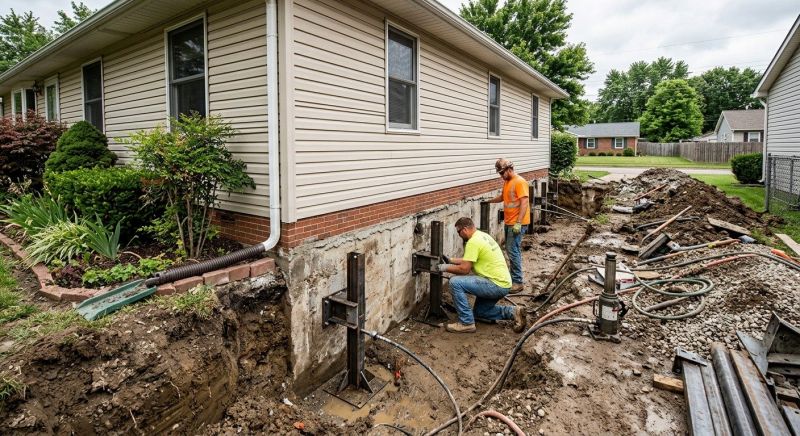Foundation Stabilizing in Pascoag, RI