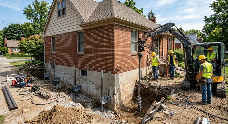 Foundation Stabilizing in West Warwick, RI