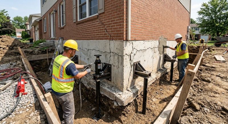 Foundation Structural Repair in Bristol County, RI