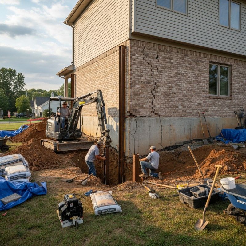 Foundation Structural Repair in Coventry, RI