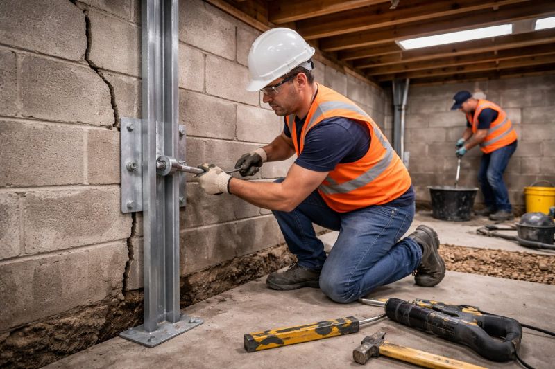 Foundation Structural Repair in Providence County, RI