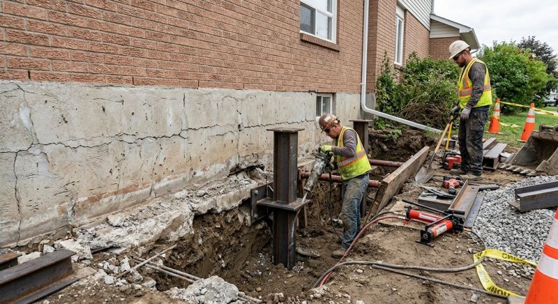 Foundation Structural Repair in Taunton, MA