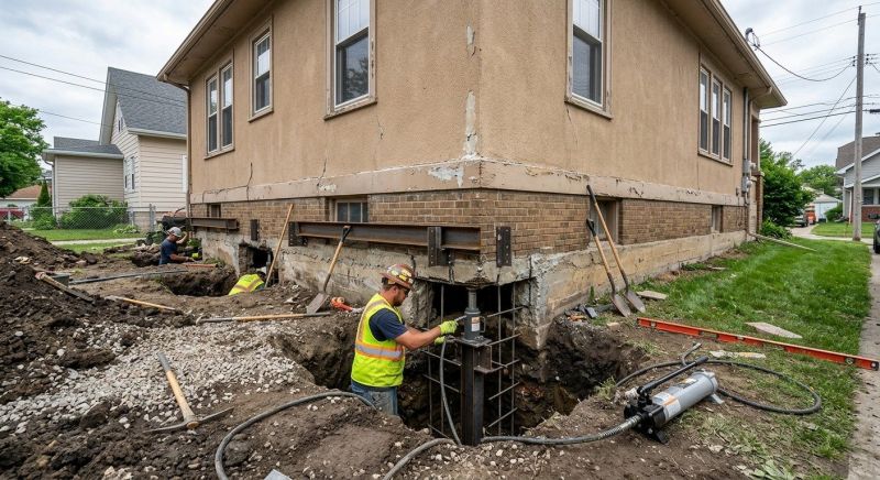 Foundation Underpinning in East Providence, RI