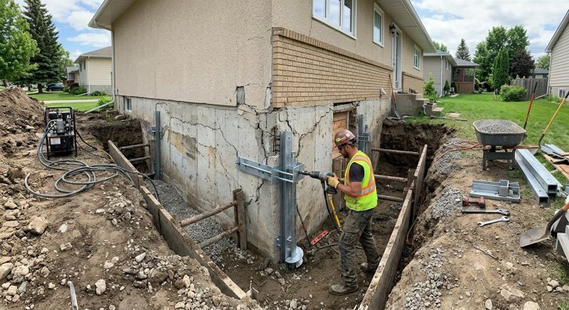 Home Foundation Repair in Tiverton, RI