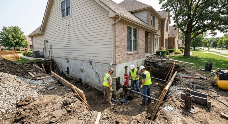 Home Foundation Repair in West Kingston, RI