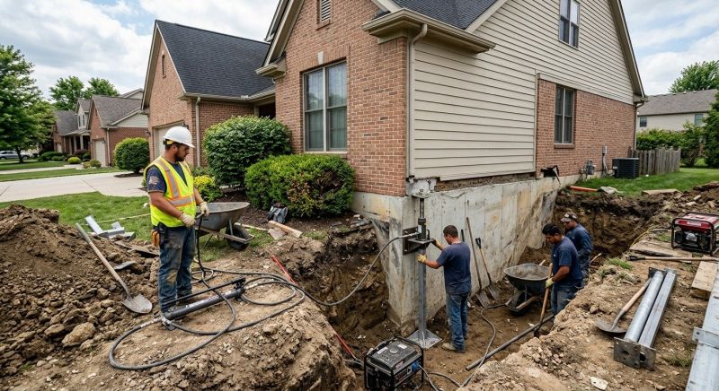 House Foundation Repair in Warren, RI