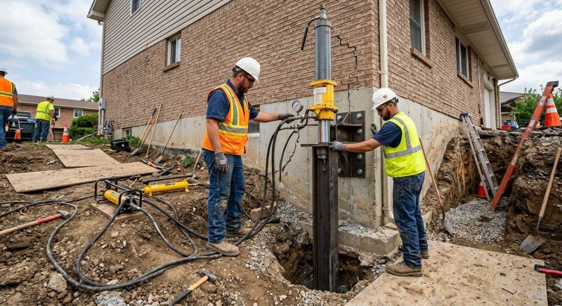 Settling Foundation Service in Chepachet, RI