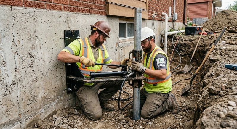 Settling Foundation Service in Mansfield, MA