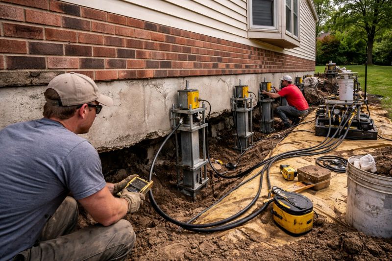 Settling Foundation Service in Tiverton, RI