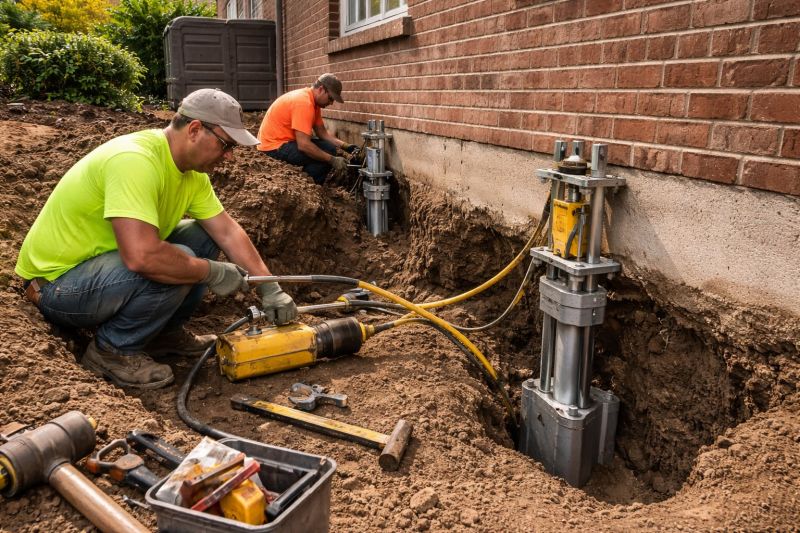 Settling Foundation Service in Walpole, MA