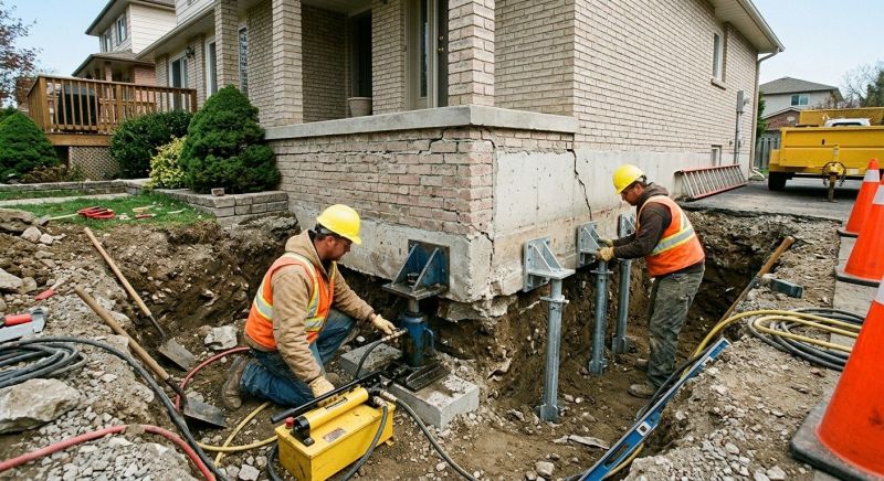 Structural Foundation Repair in Bellingham, MA